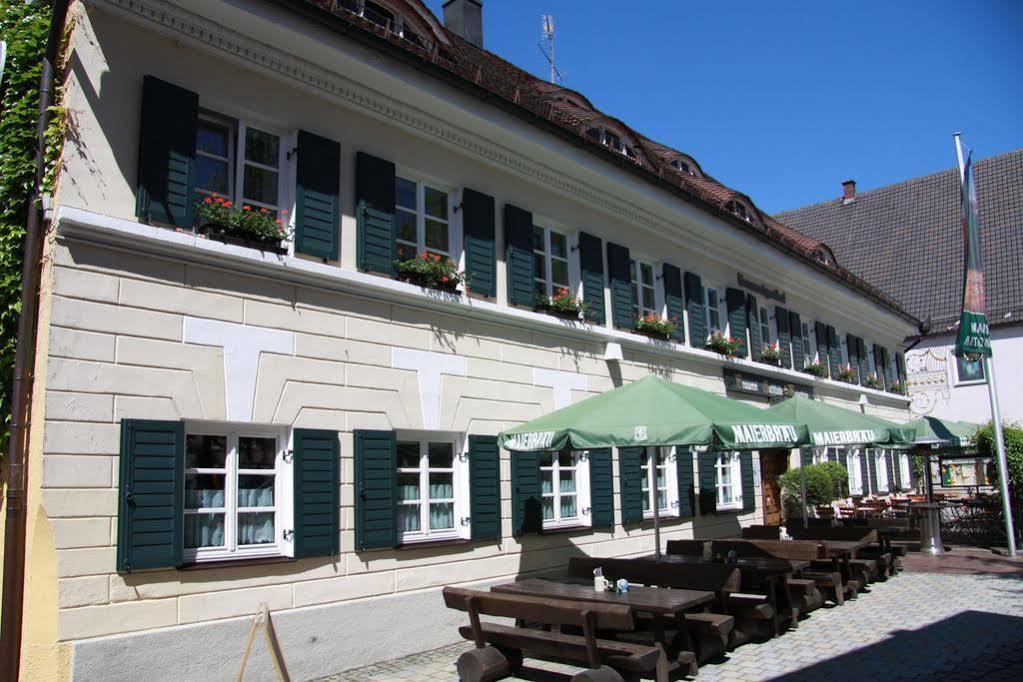 Brauereigasthof Maierbraeu Altomünster Exterior foto